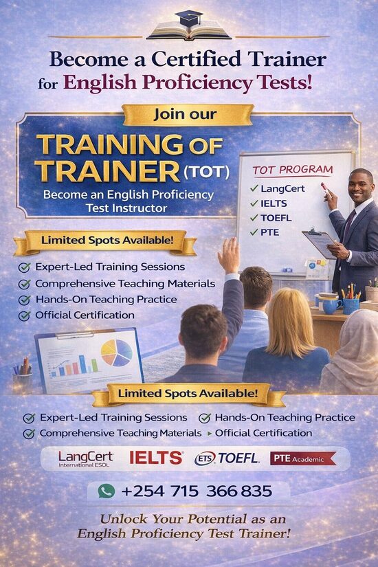 TOT (Training Of Trainers)